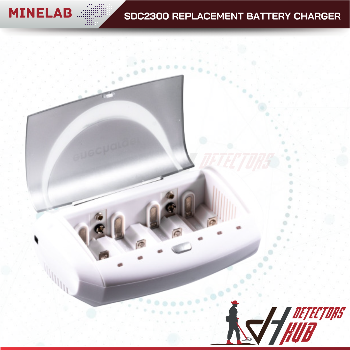 Minelab SDC 2300 Replacement Battery Charger
