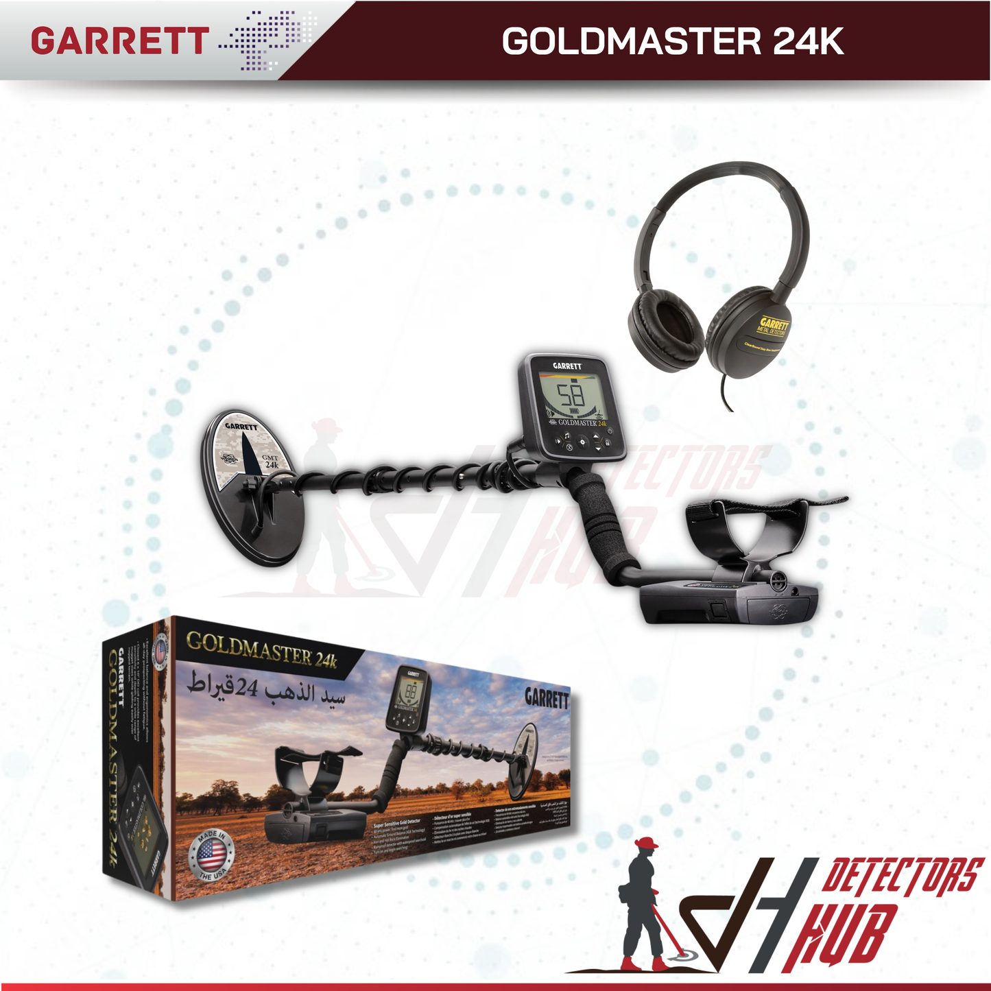 Garrett Goldmaster 24K Metal Detector