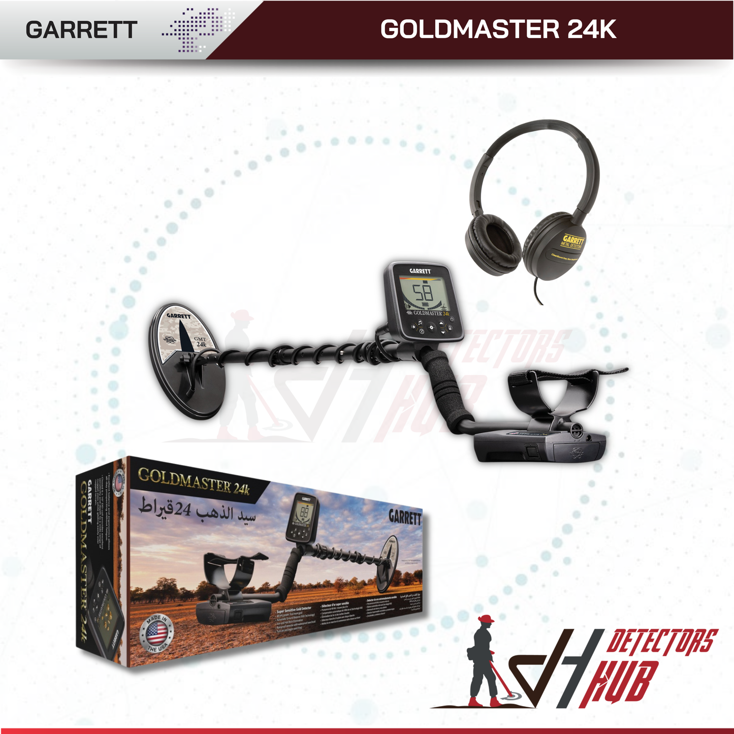 Garrett Goldmaster 24K Metal Detector