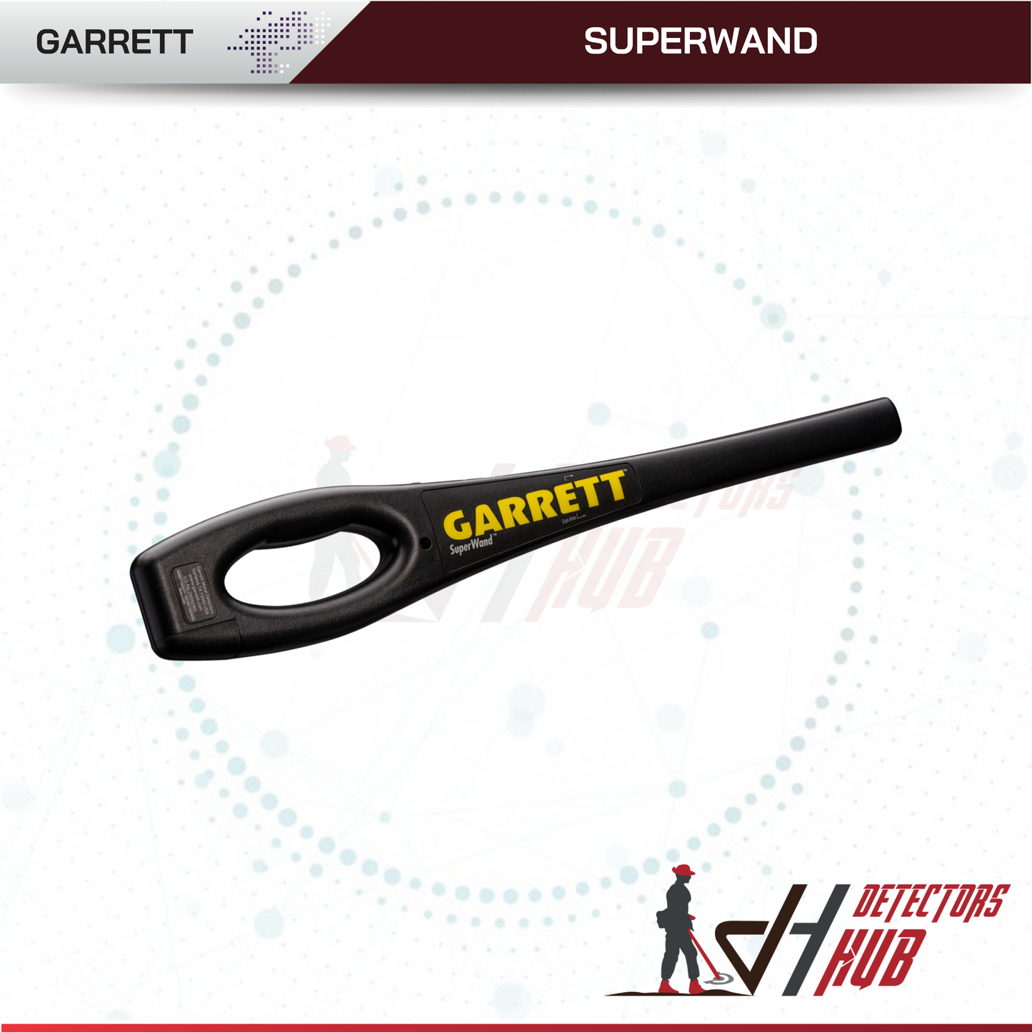 Garrett SuperWand Hand-Held Metal Detector