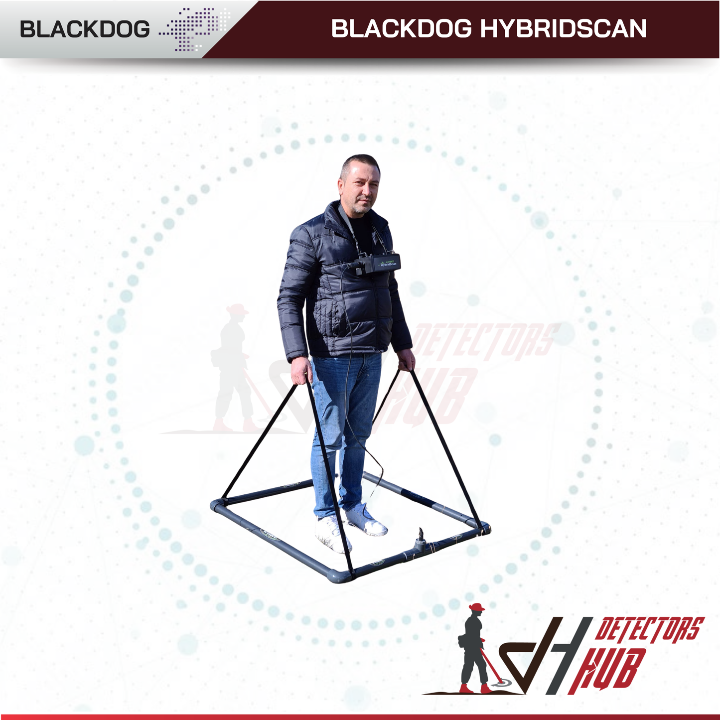 Blackdog Hybridscan Metal Detector