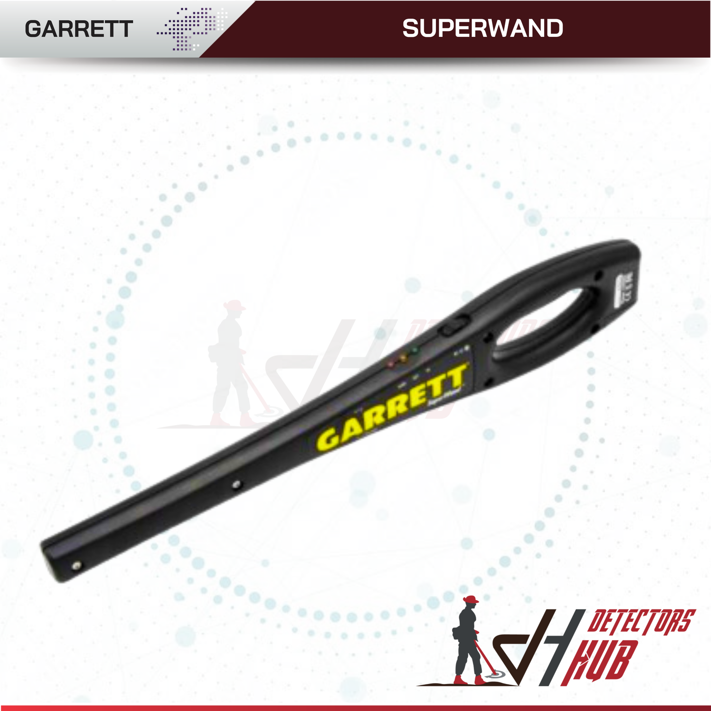Garrett SuperWand Hand-Held Metal Detector