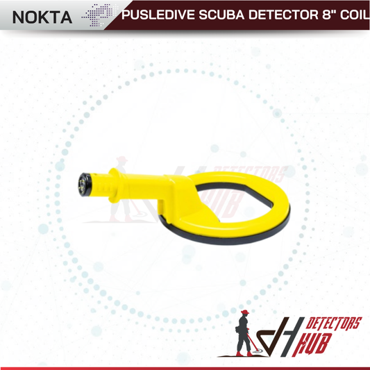 Nokta Makro Replaceable Coil For PusleDive Scuba Detector 8" Coil- Yellow