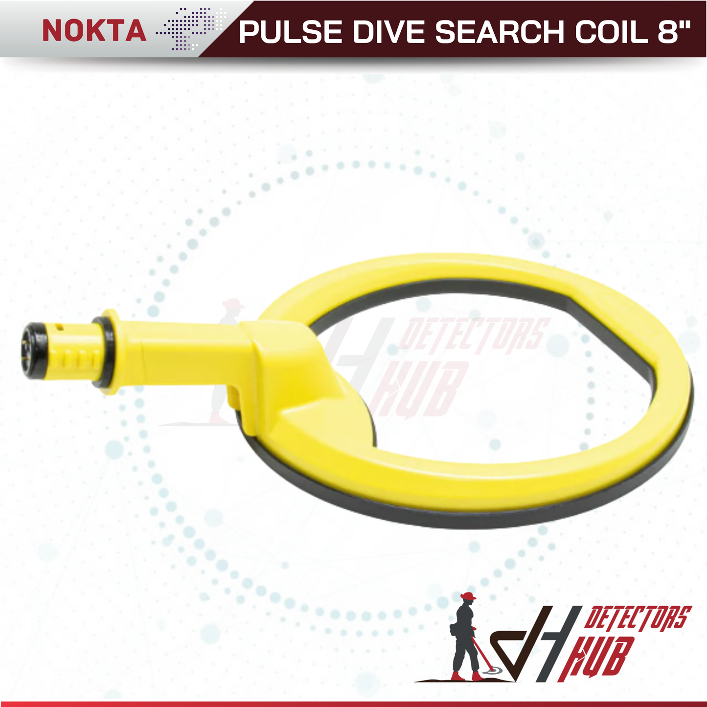 Nokta Makro Replaceable Coil For PusleDive Scuba Detector 8" Coil- Yellow