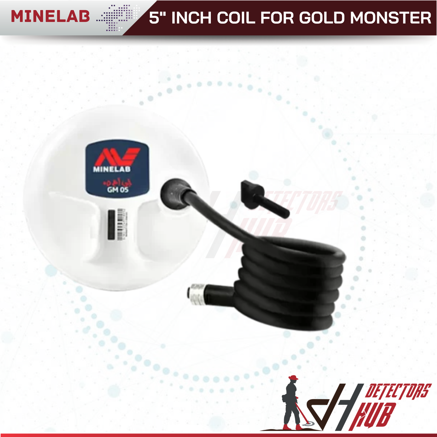 MINELAB Gold Monster 5" inch Double-D GM Search COIL