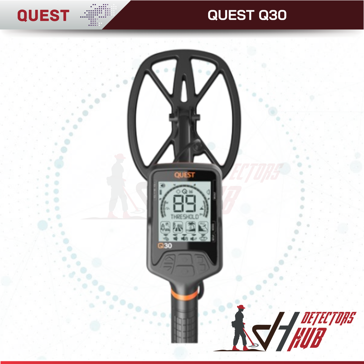 Quest Q30 Metal Detector