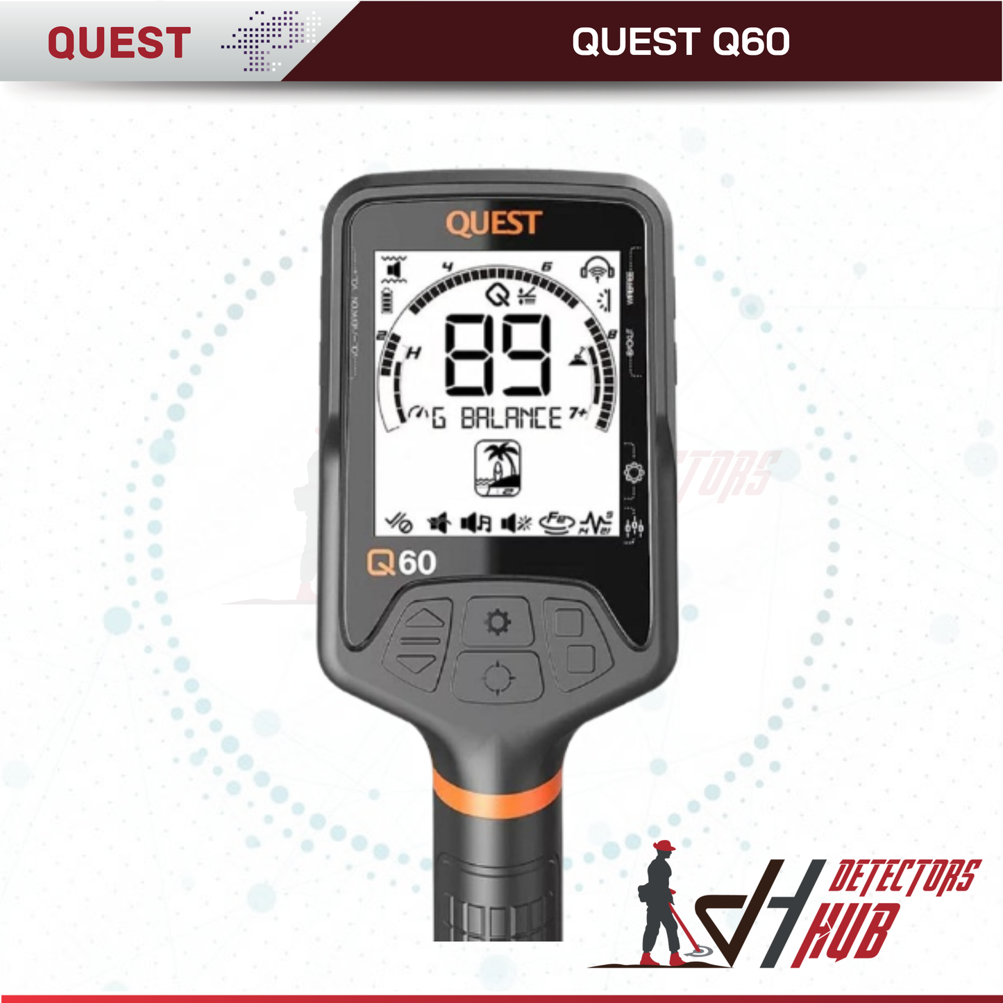 Quest Q60 Metal Detector