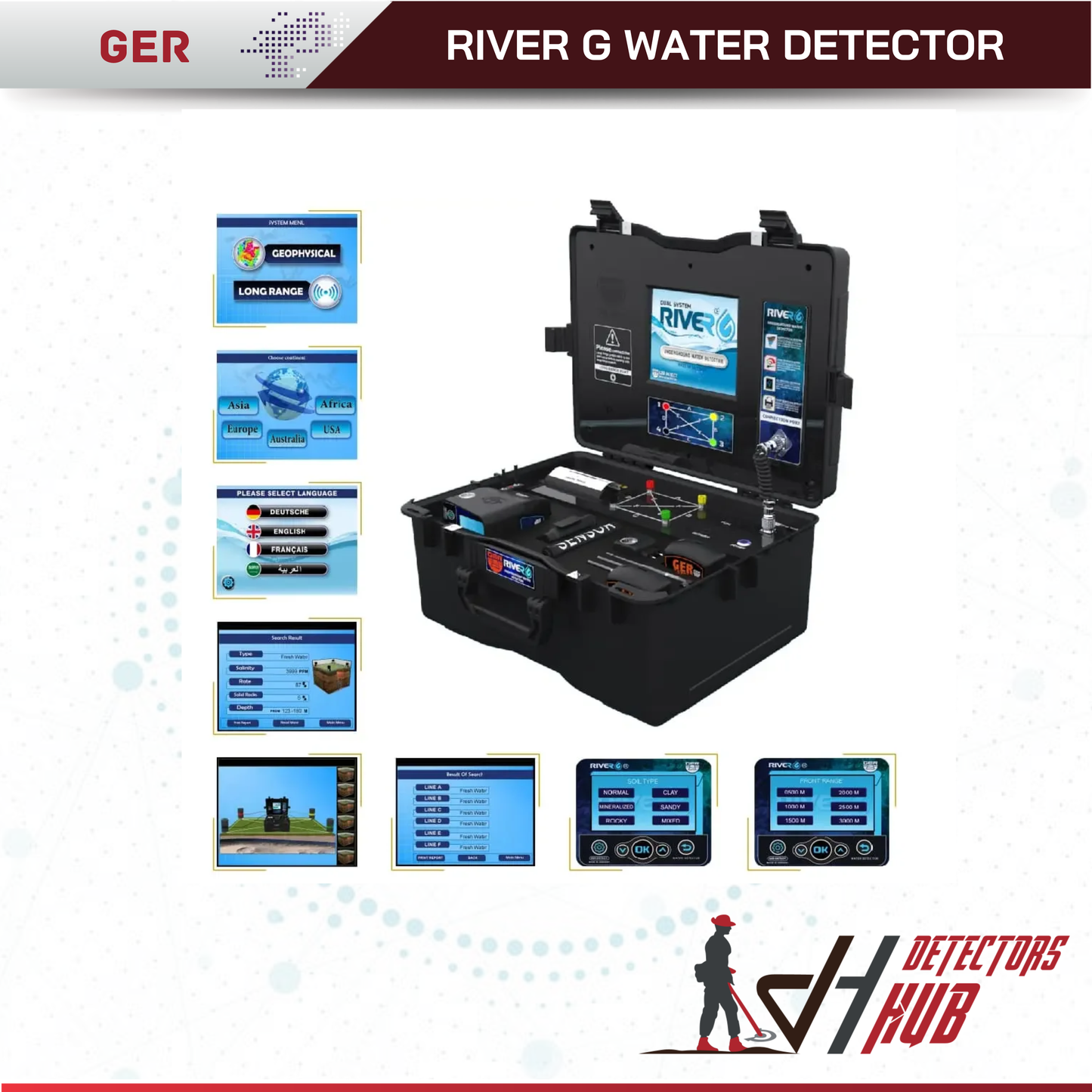 RIVER G 3 Device Water Detector