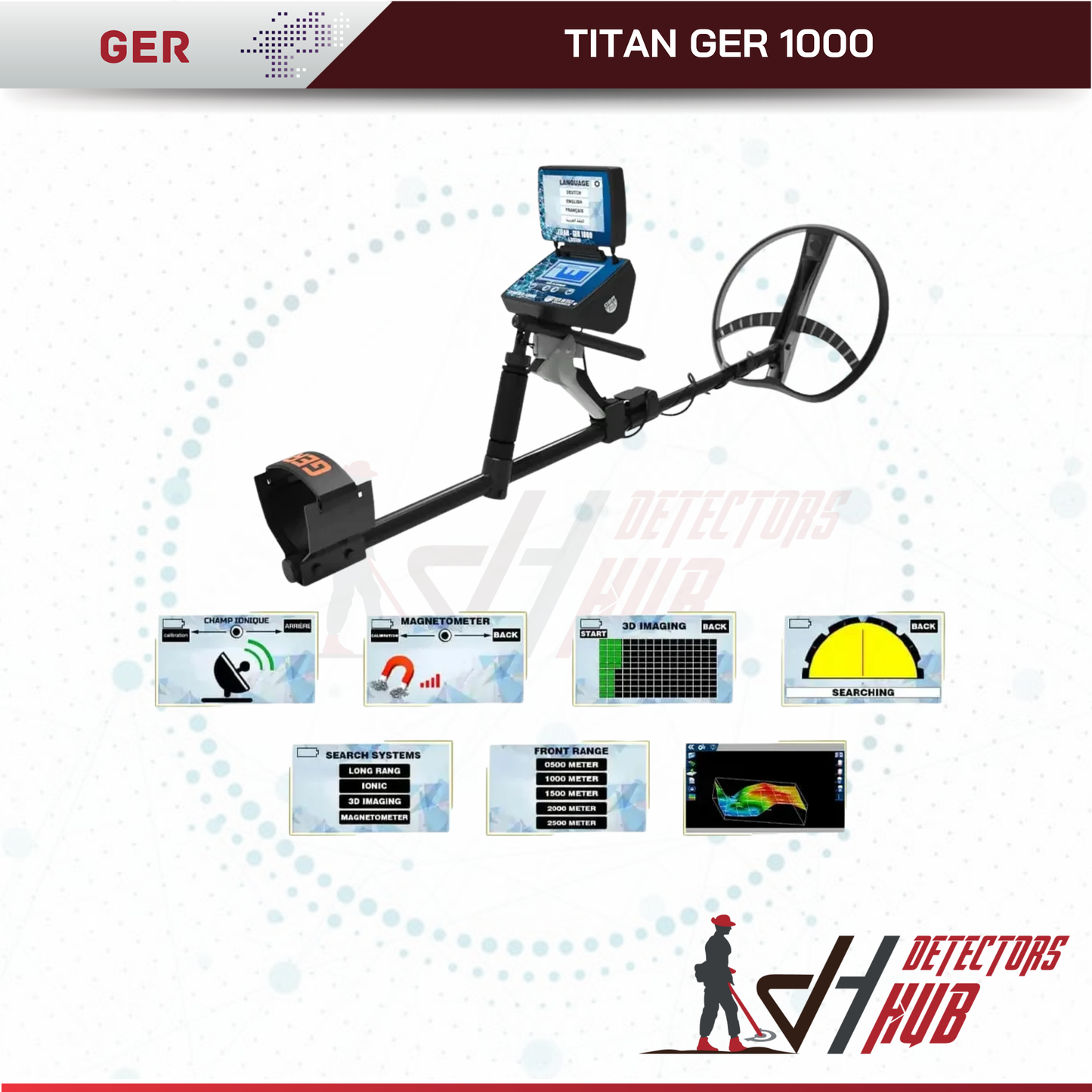 GER DETECT TITAN GER - 1000 Device