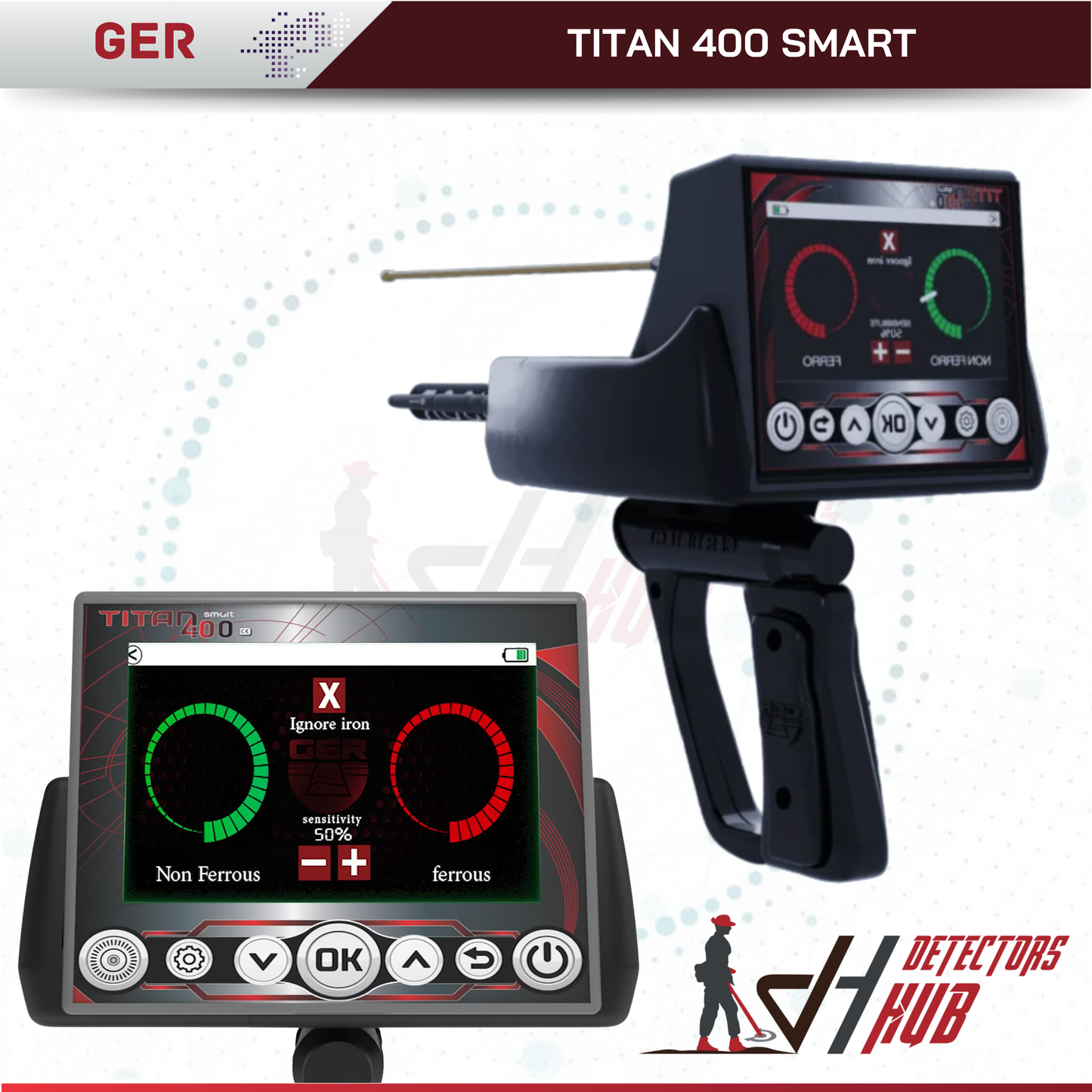 GER Detect Titan 400 Smart Detector