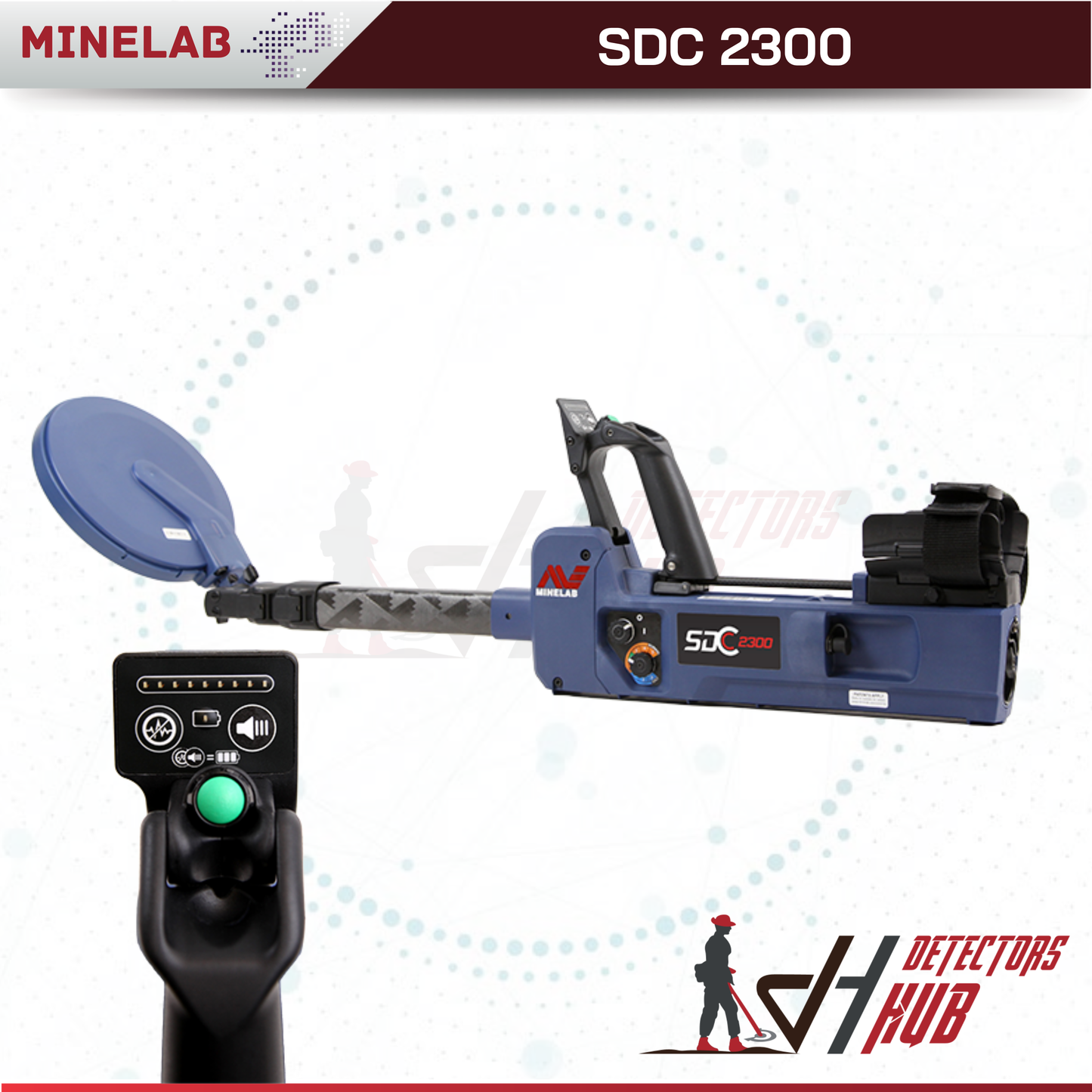 MINELAB SDC 2300 Waterproof Gold Nuggets Detector