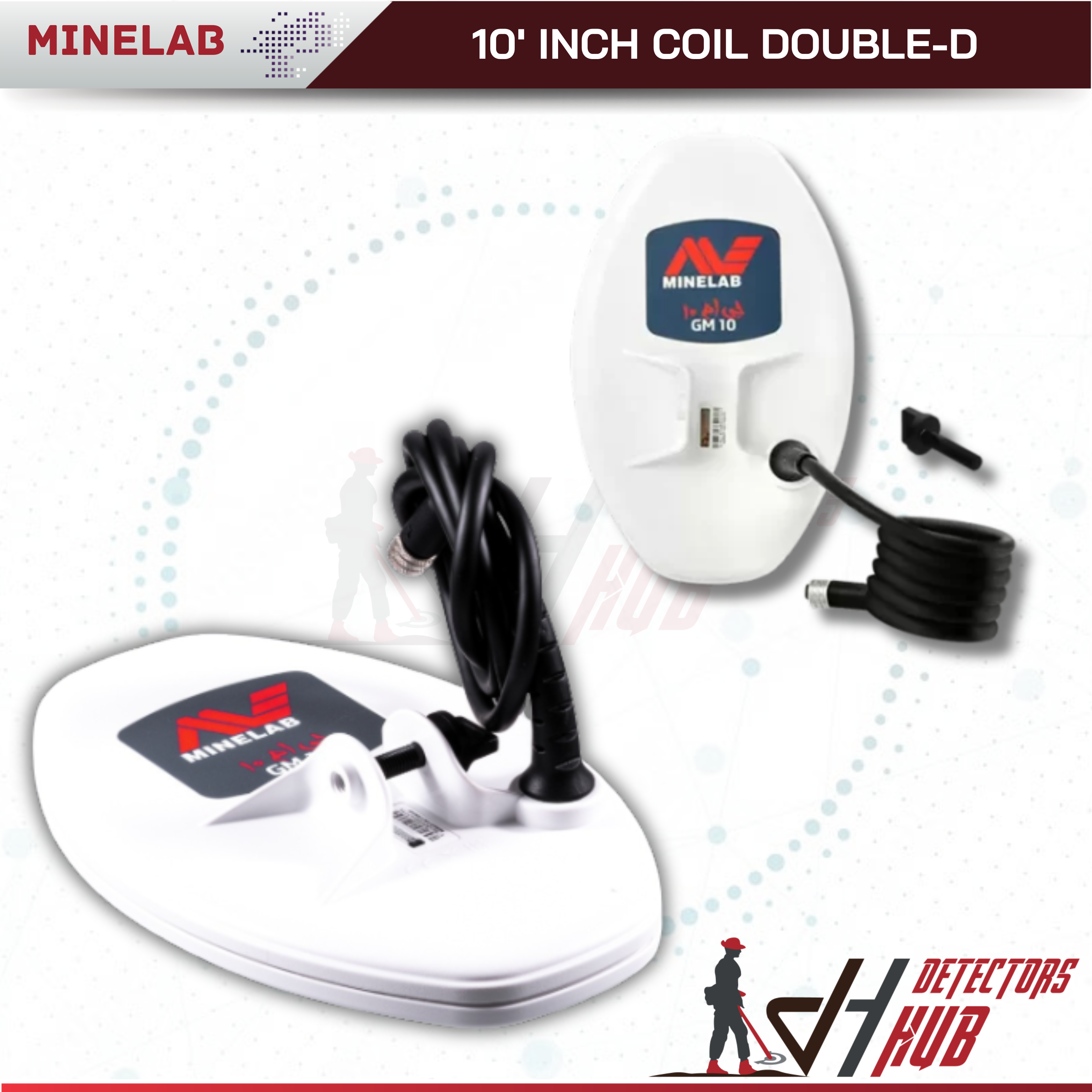 MINELAB Gold Monster 10" Inch DOUBLE-D GM Coil