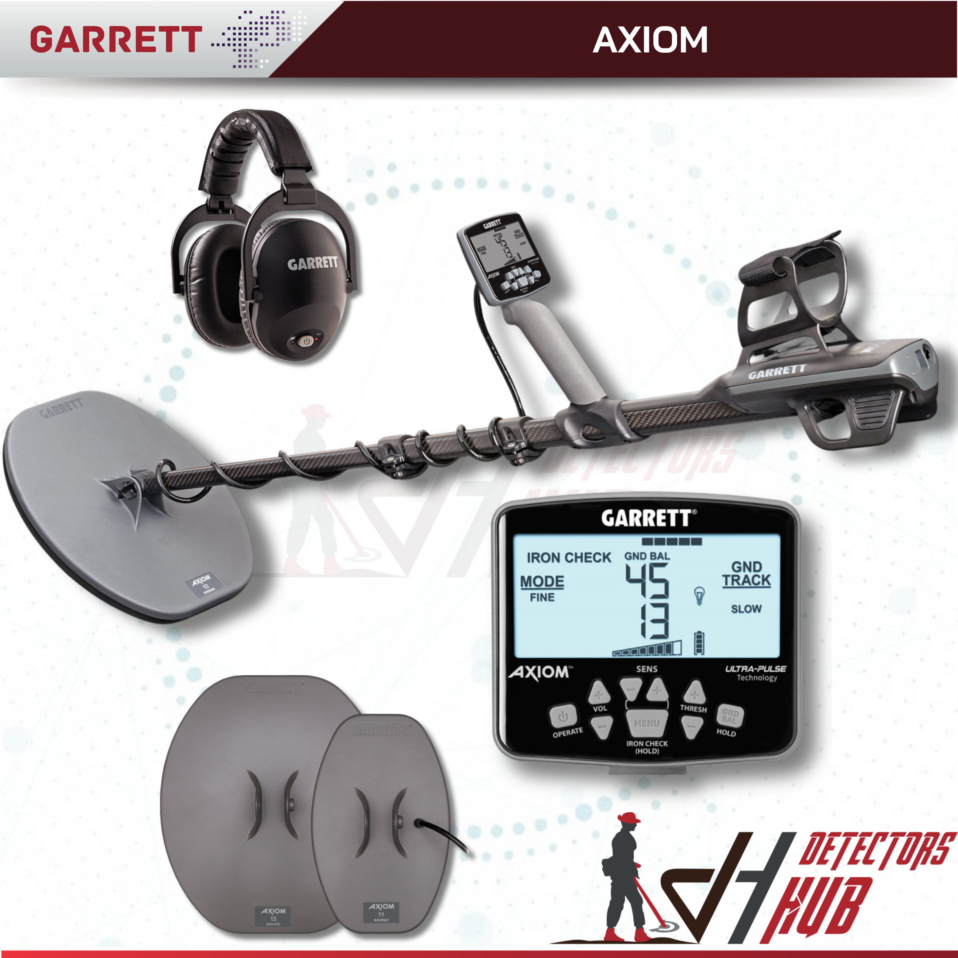 Garrett AXIOM Ultra-Pulse Gold Detector