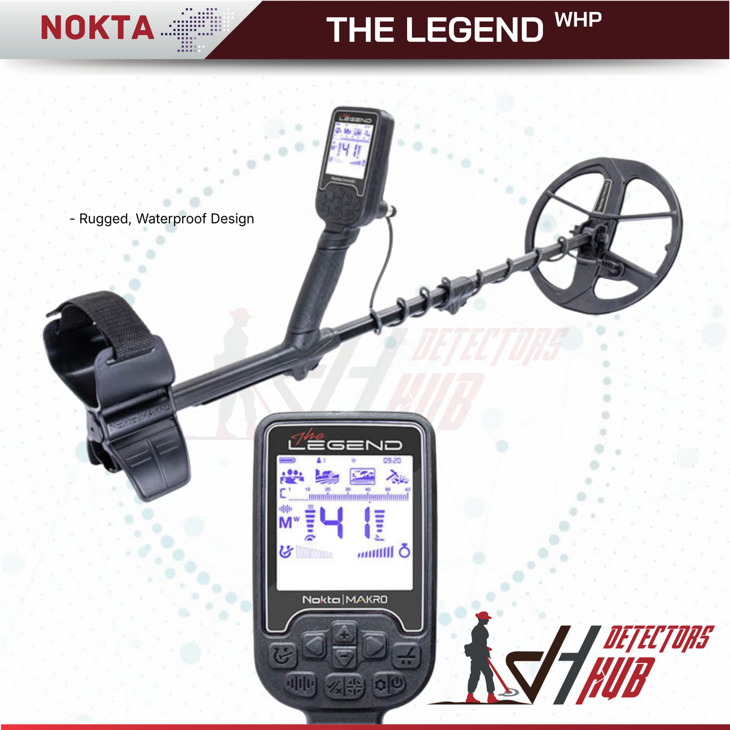 NOKTA The Legend WHP Metal Detector