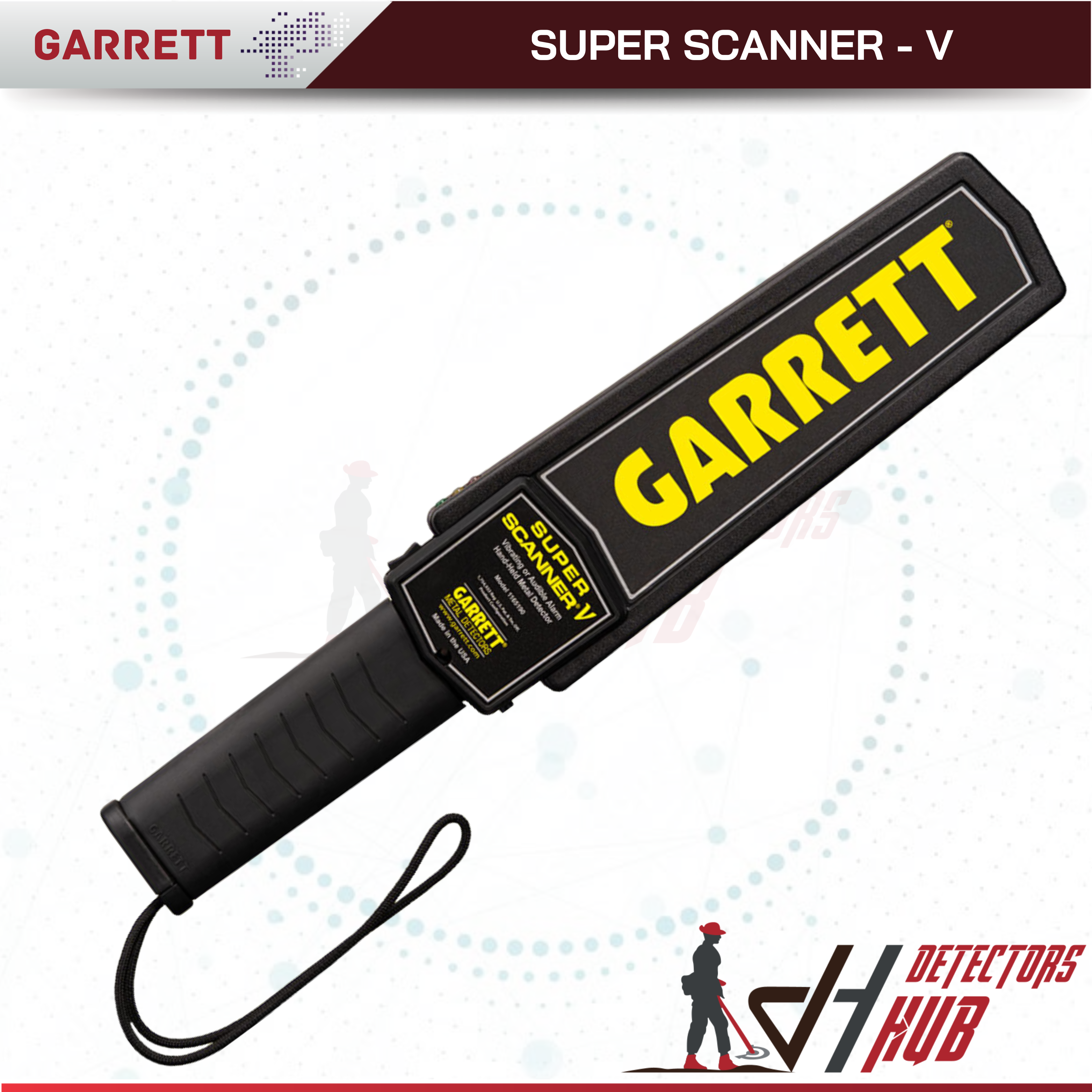 GARRETT Super Scanner V Security Hand-Held Metal Detector