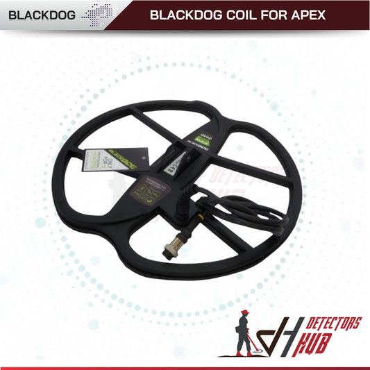 Blackdog Max Coil 13x13 Inch DD for Garrett Ace Apex Metal Detector