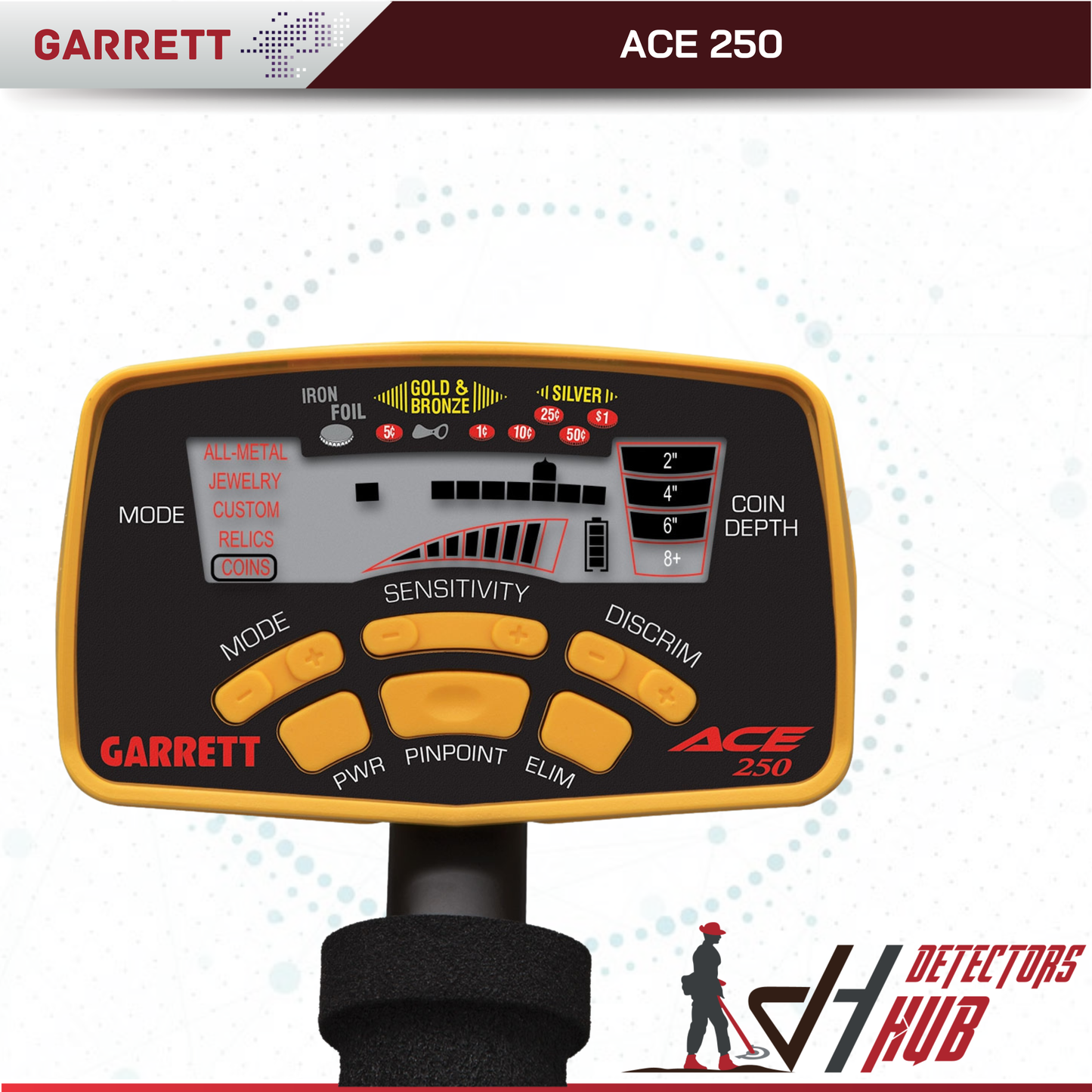 Garrett ACE 250 Metal Detector