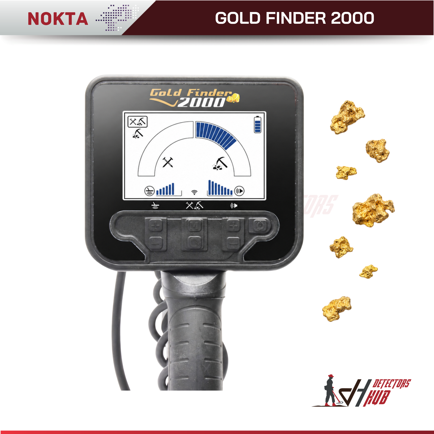 Nokta Gold Finder 2000 Africa | Gold Nugget Detector