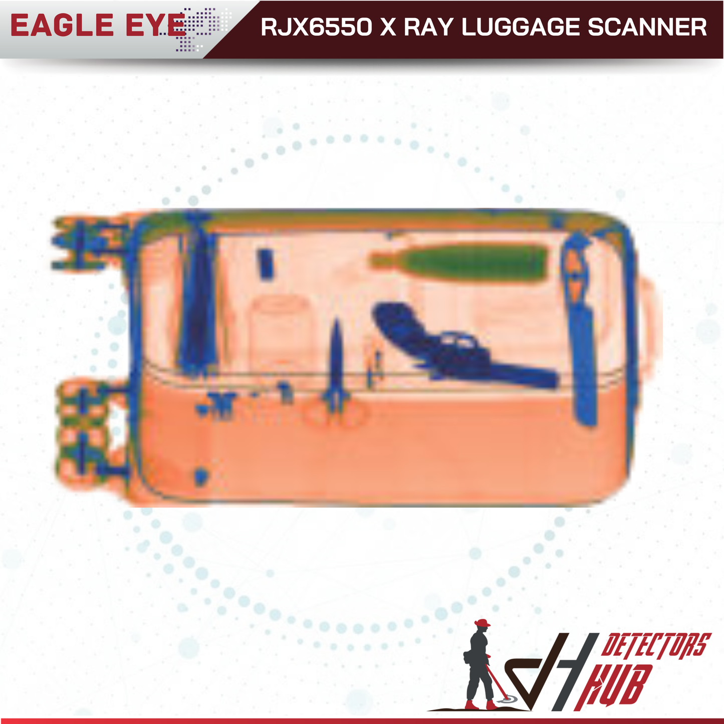 RJX6550 X Ray Luggage Scanner