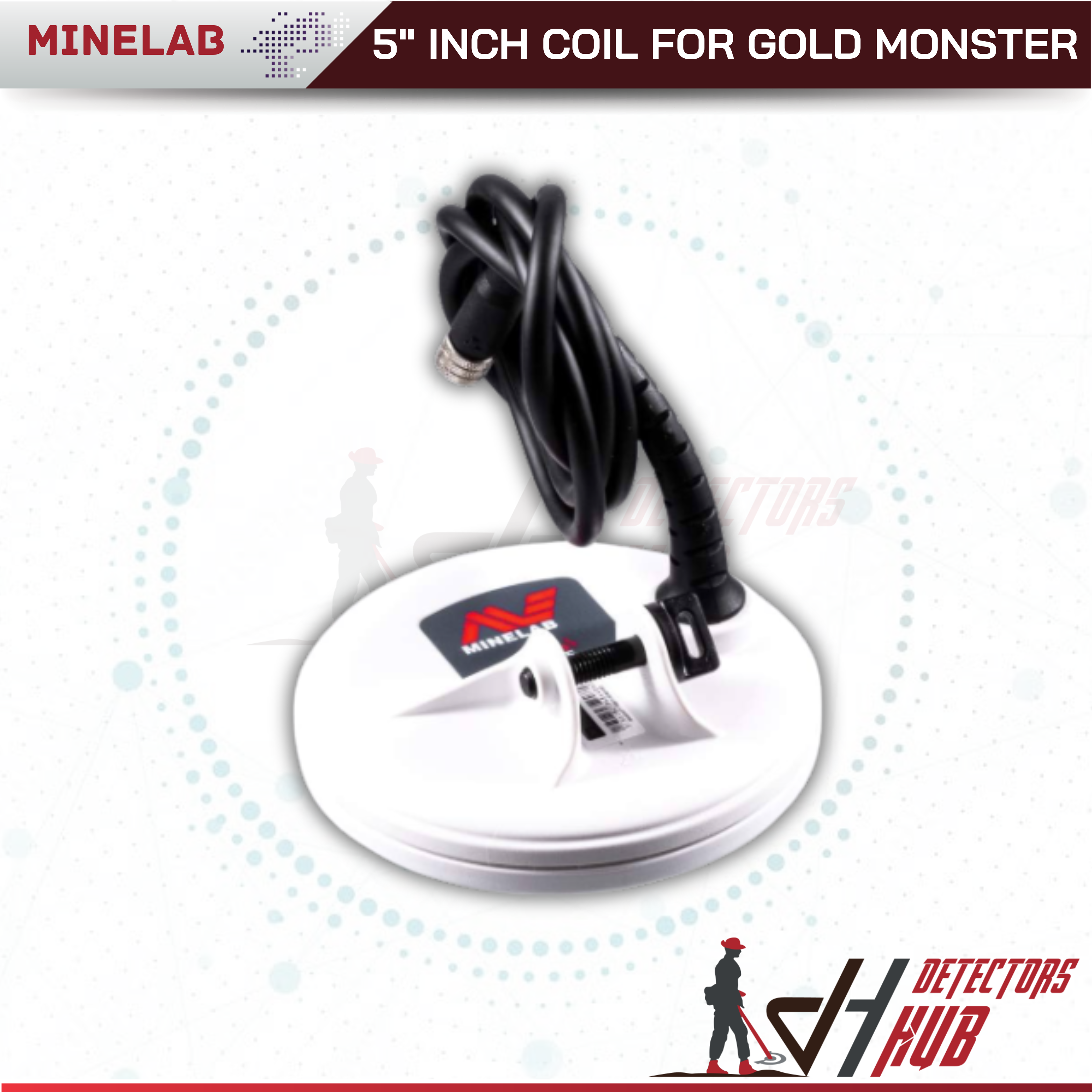 MINELAB Gold Monster 5" inch Double-D GM Search COIL