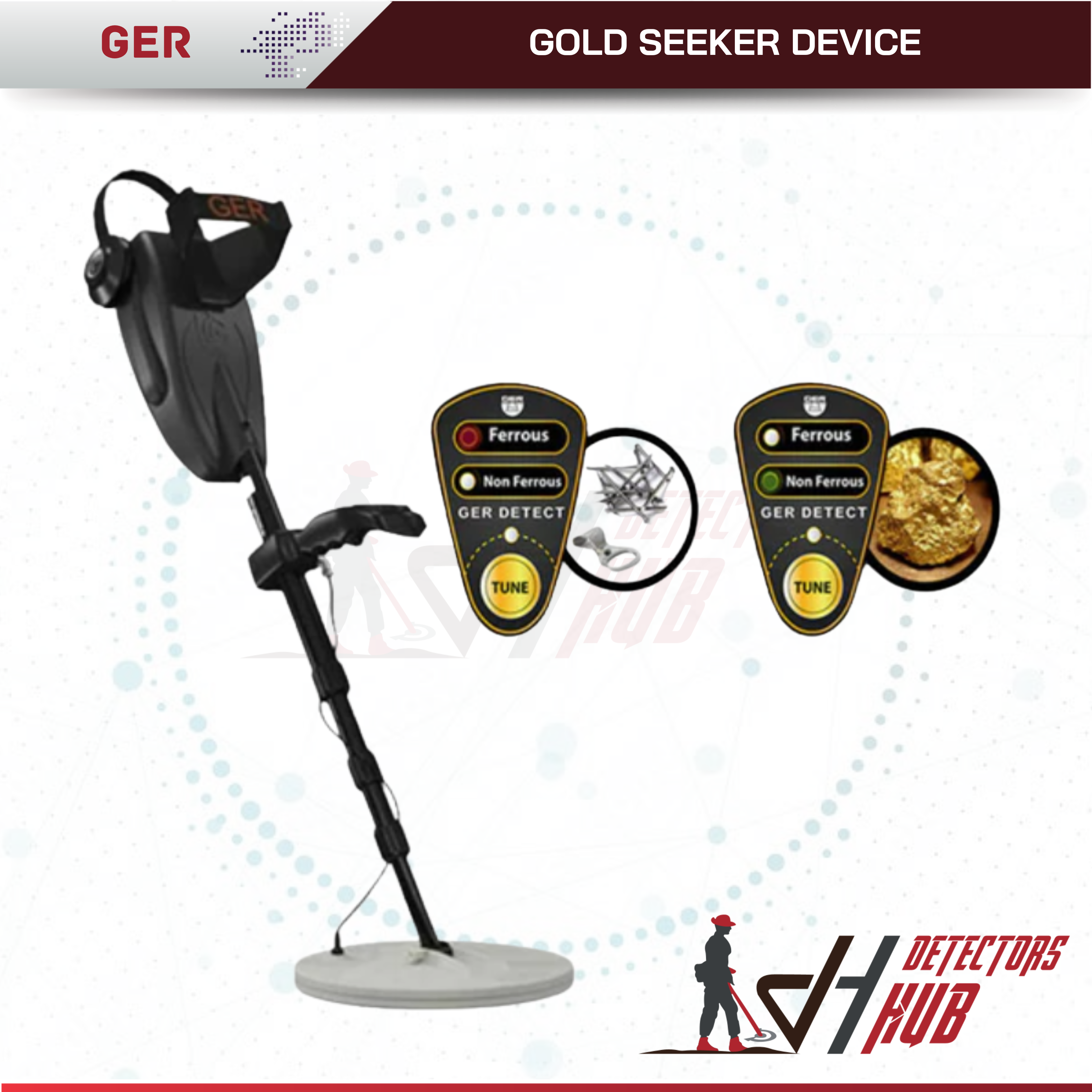 Ger Detect Gold Seeker Device