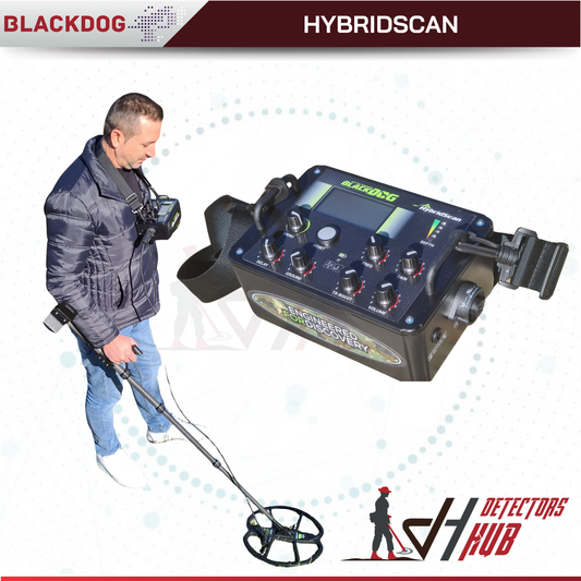 BLACKDOG HybridScan Deep Metal Detector