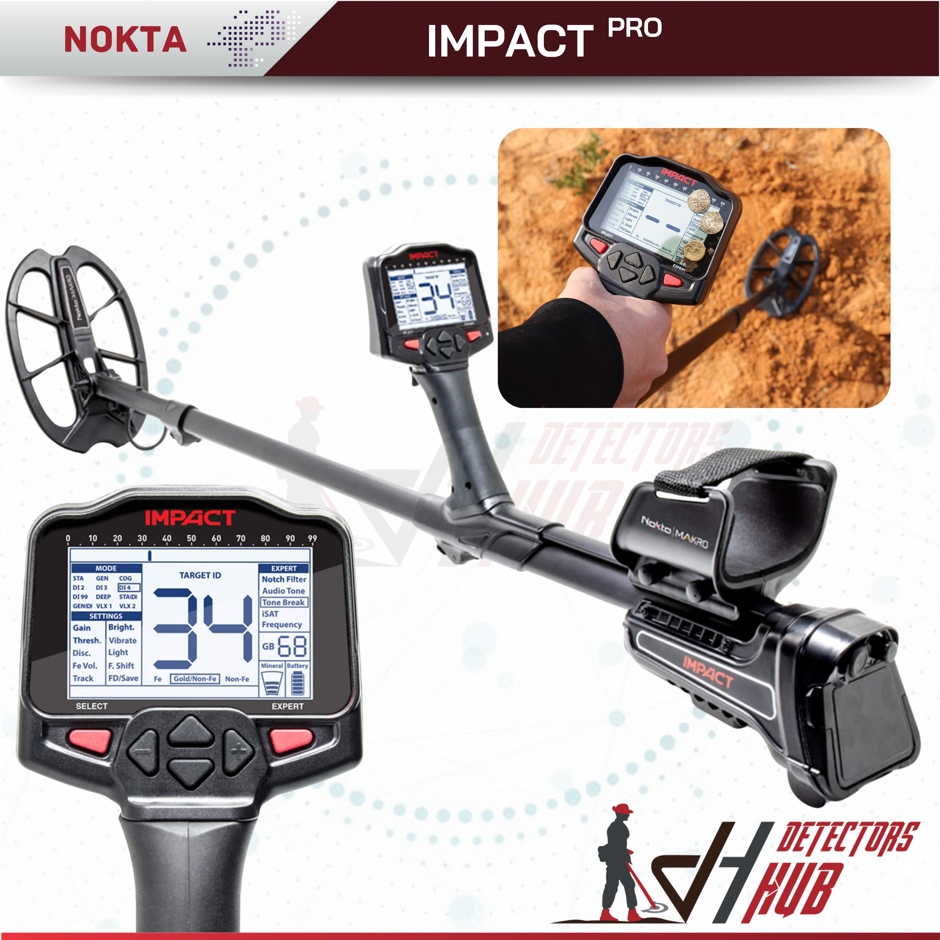 NOKTA IMPACT PRO Metal Detector