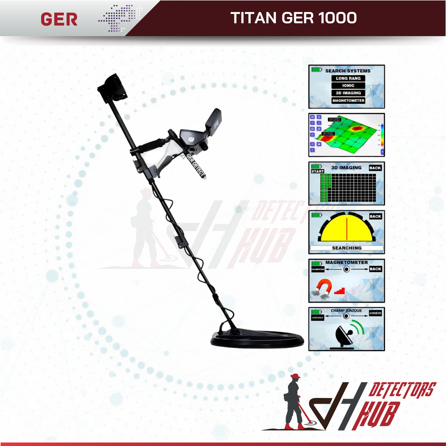 GER DETECT TITAN GER - 1000 Device