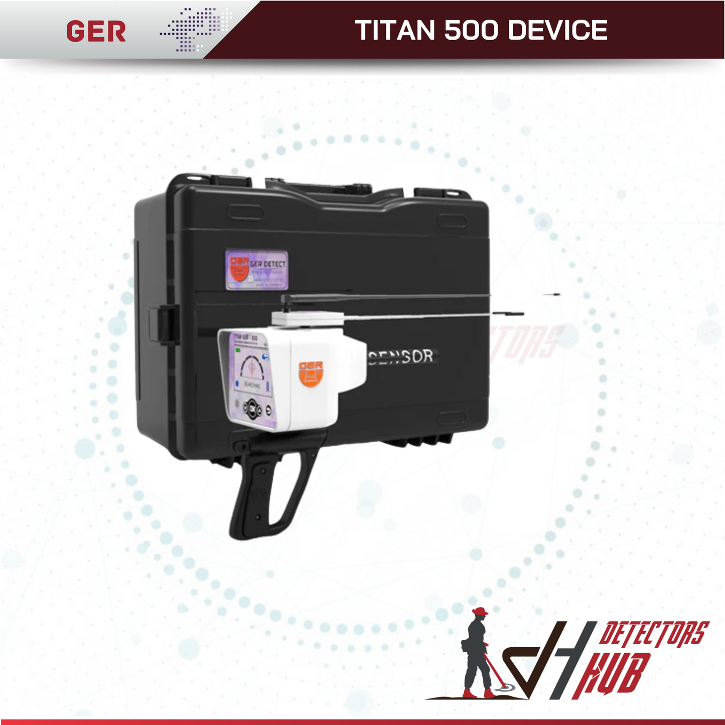 GER DETECT Titan GER 500 Diamond Detector