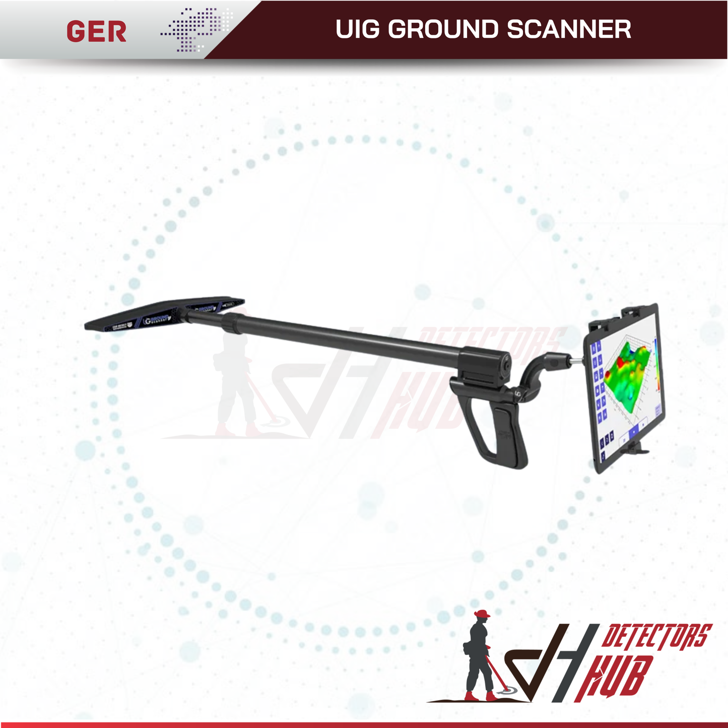UIG Ground Scanner 3D Metal Detector