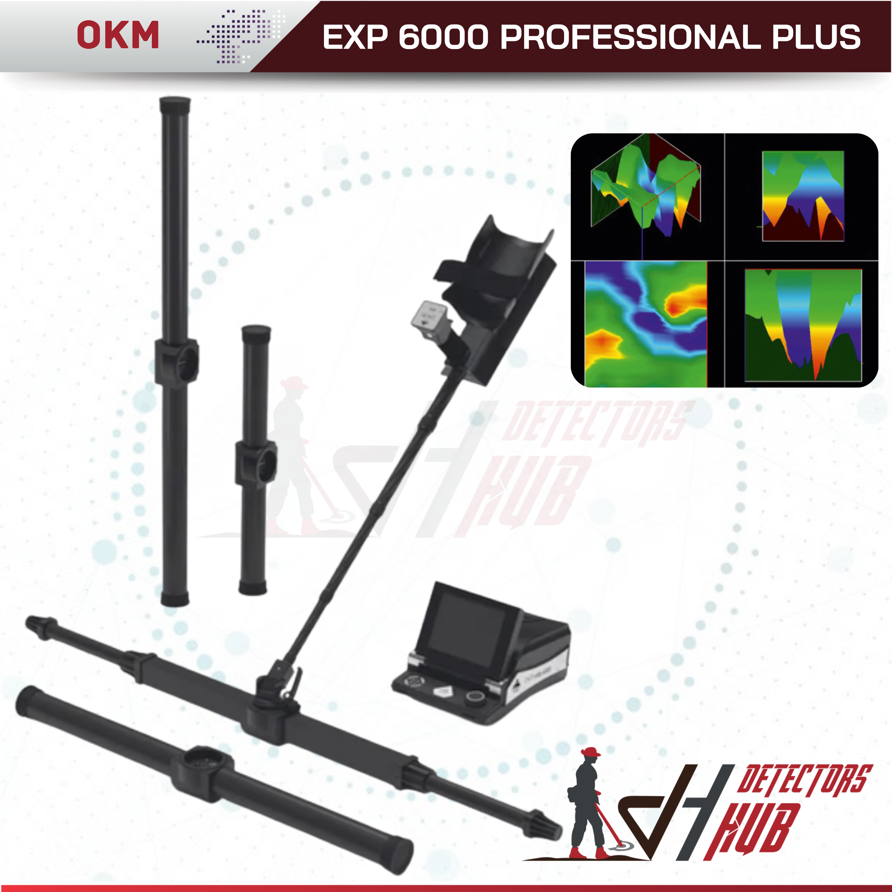 OKM eXp 6000 Pro Plus 3D Ground Scanner