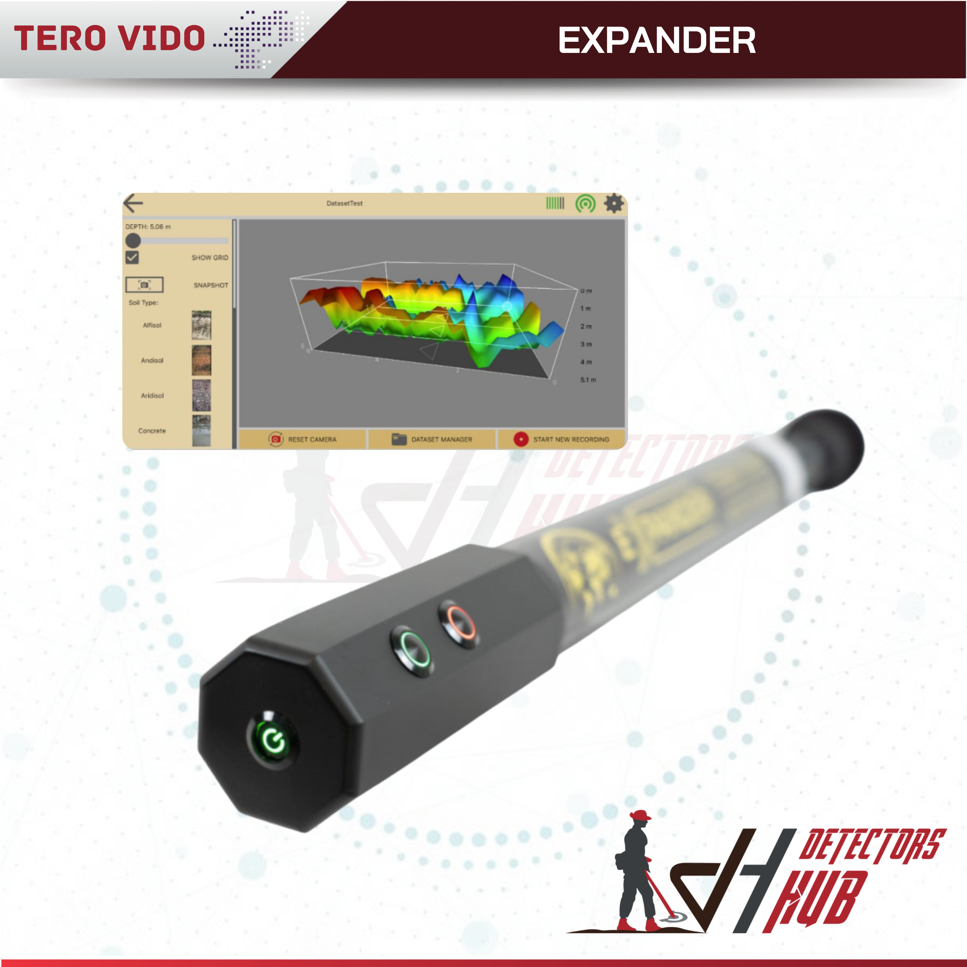 Tero-Vido Expander 3D Underground Scanner