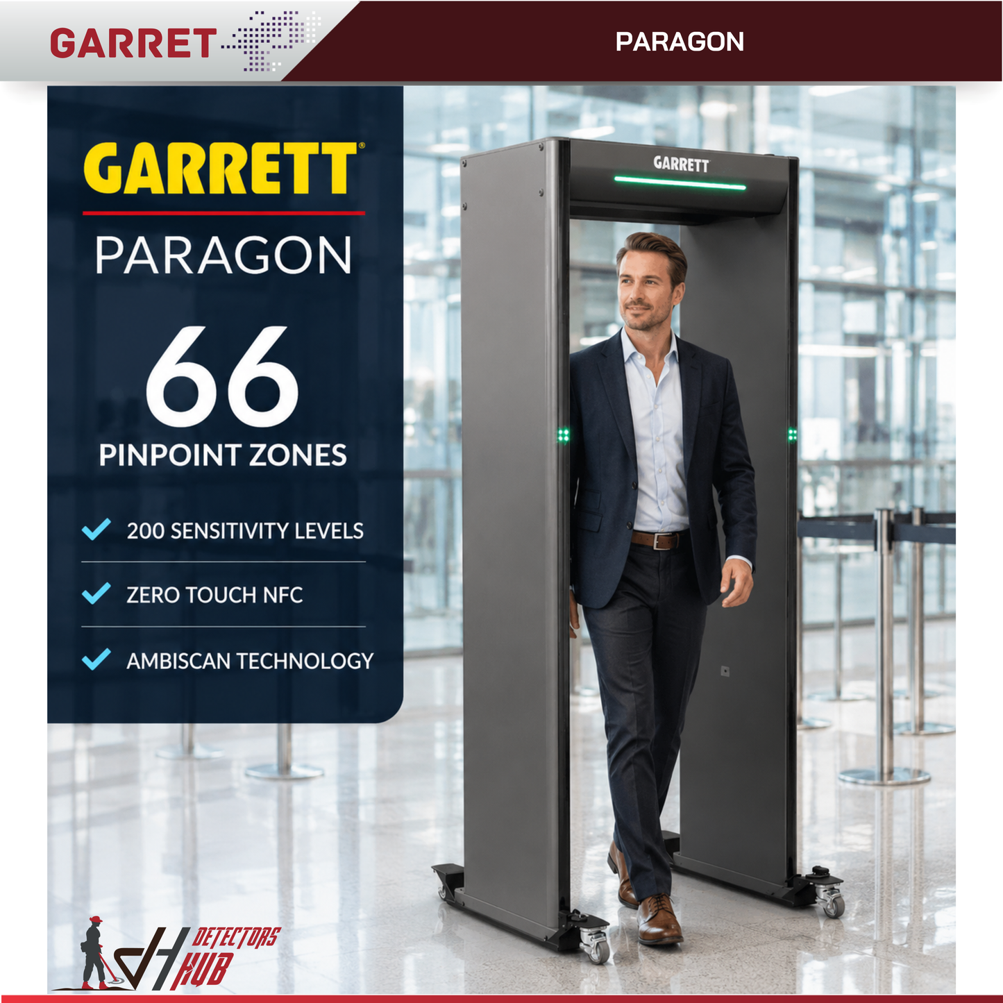 Garrett PARAGON  Walk-Through Detector