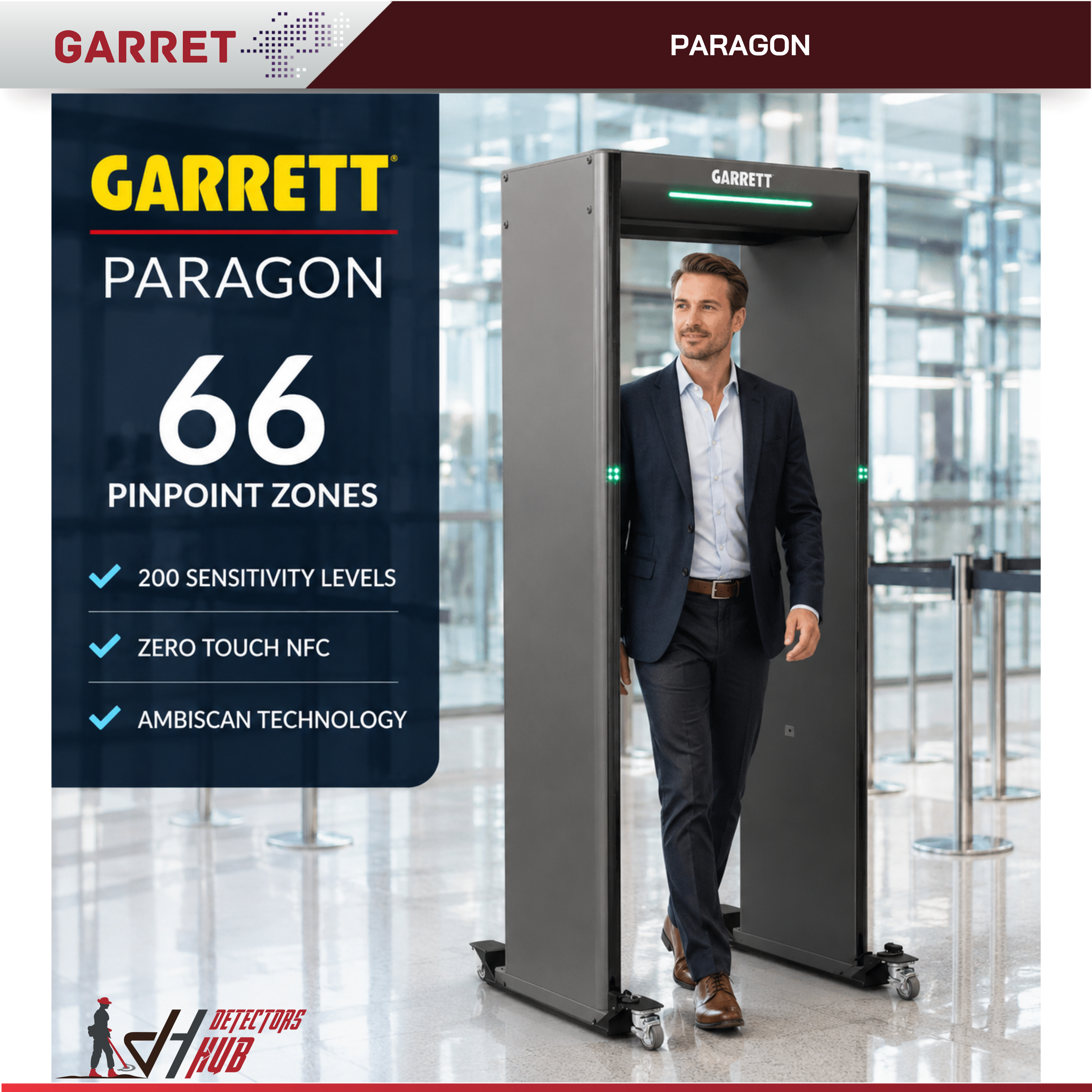 Garrett PARAGON  Walk-Through Detector