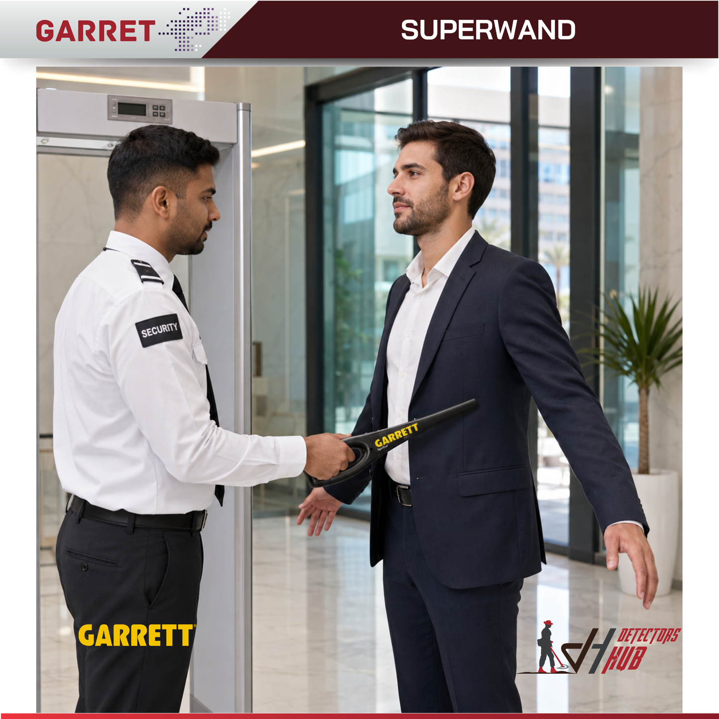 GARRETT SuperWand Hand-Held Metal Detector