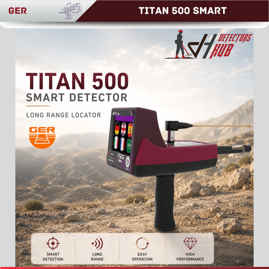 Détecteur intelligent de diamants et de pierres précieuses TITAN 500